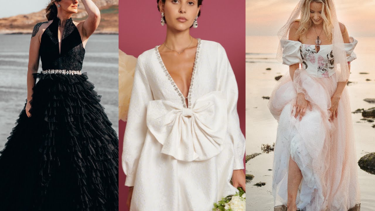 5 gorgeous bridal collections for the non-traditional bride