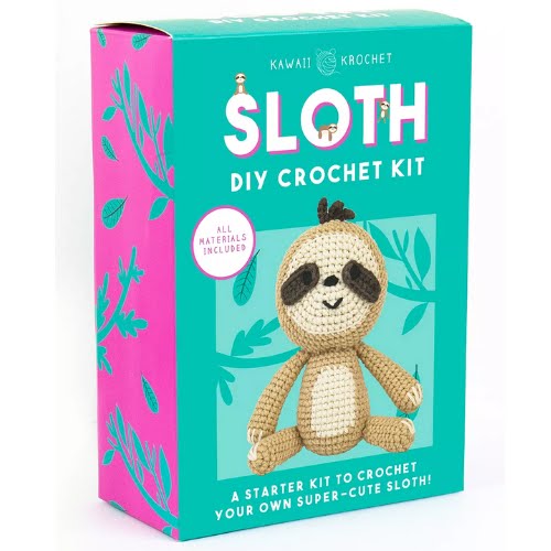 Sloth DIY Crochet Kit, €15