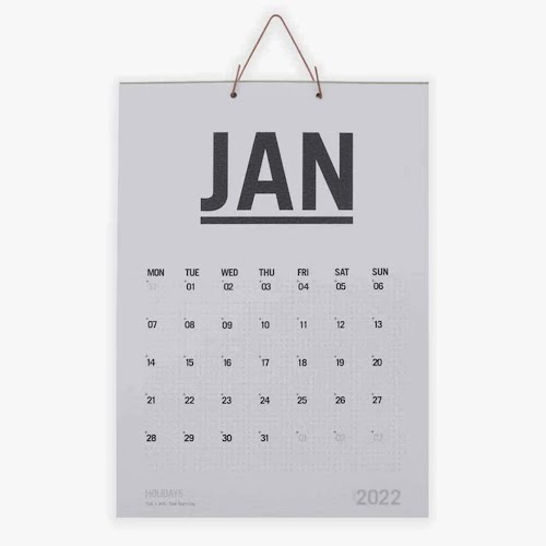 Yearly Wall Calendar 2023, €22, We Make Good