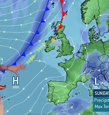 Storm names - Weather MET Eireann and RTE