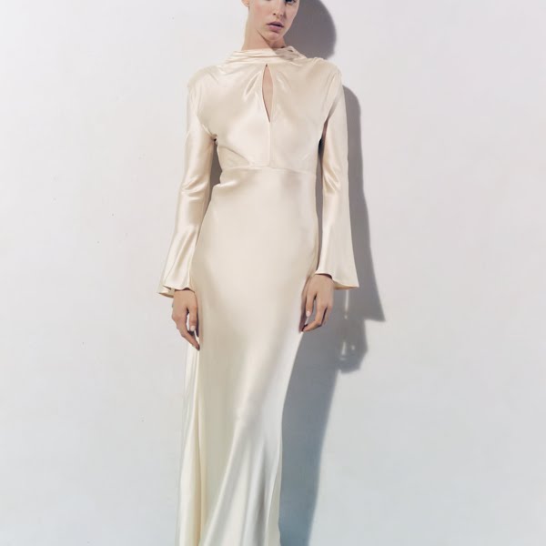 Long Sleeve Bridal Dress, €99.95, Zara