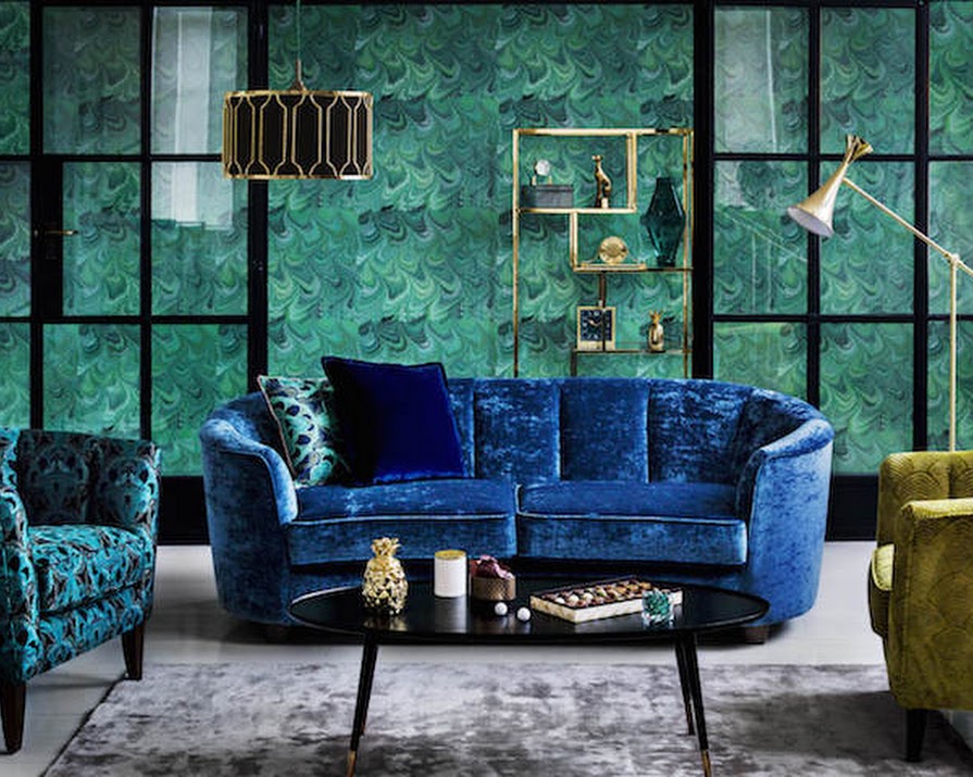 Interiors Pinspiration: Spotlight on the Blue Sofa