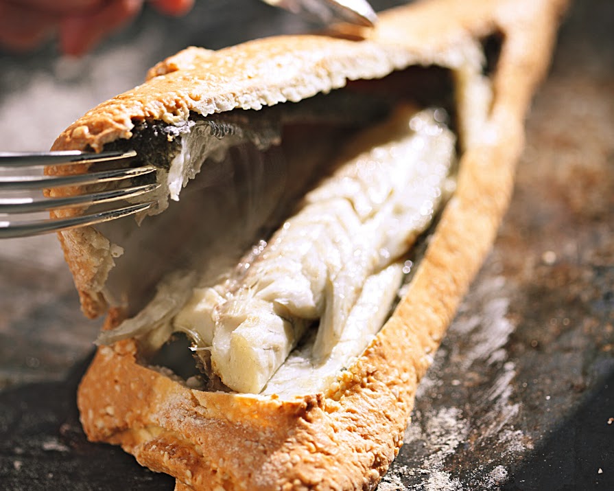 Supper Club: Sea bass in a salt crust