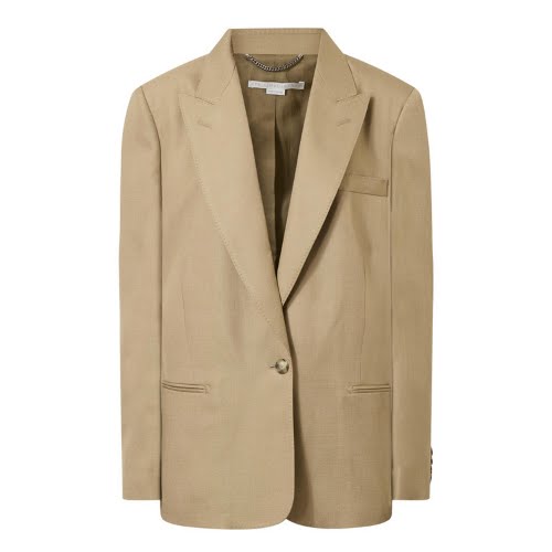 Stella McCartney Beige Oversized Fit Blazer, €1,042.50