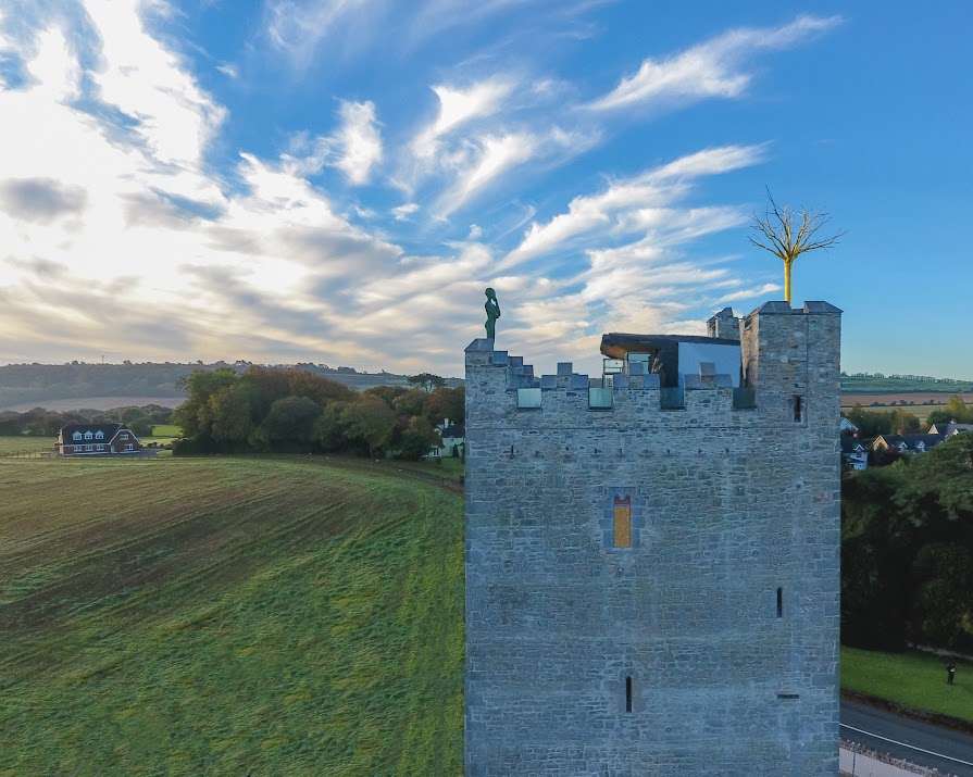 Irish sculptor Orla de Brí on her latest installation atop a 14th-century castle