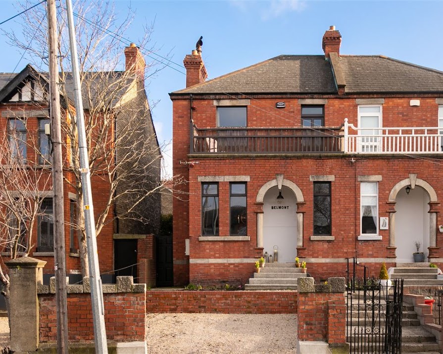 This unusual Edwardian semi-d in Harold’s Cross is on the market for €895,000