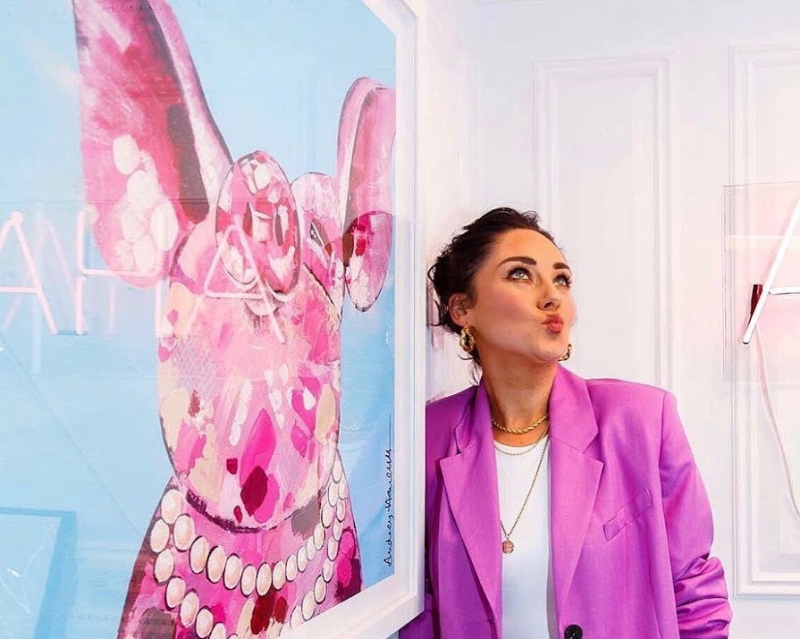 Meet Audrey Hamilton, the artist with a closet as colourful as her eye-catching artwork