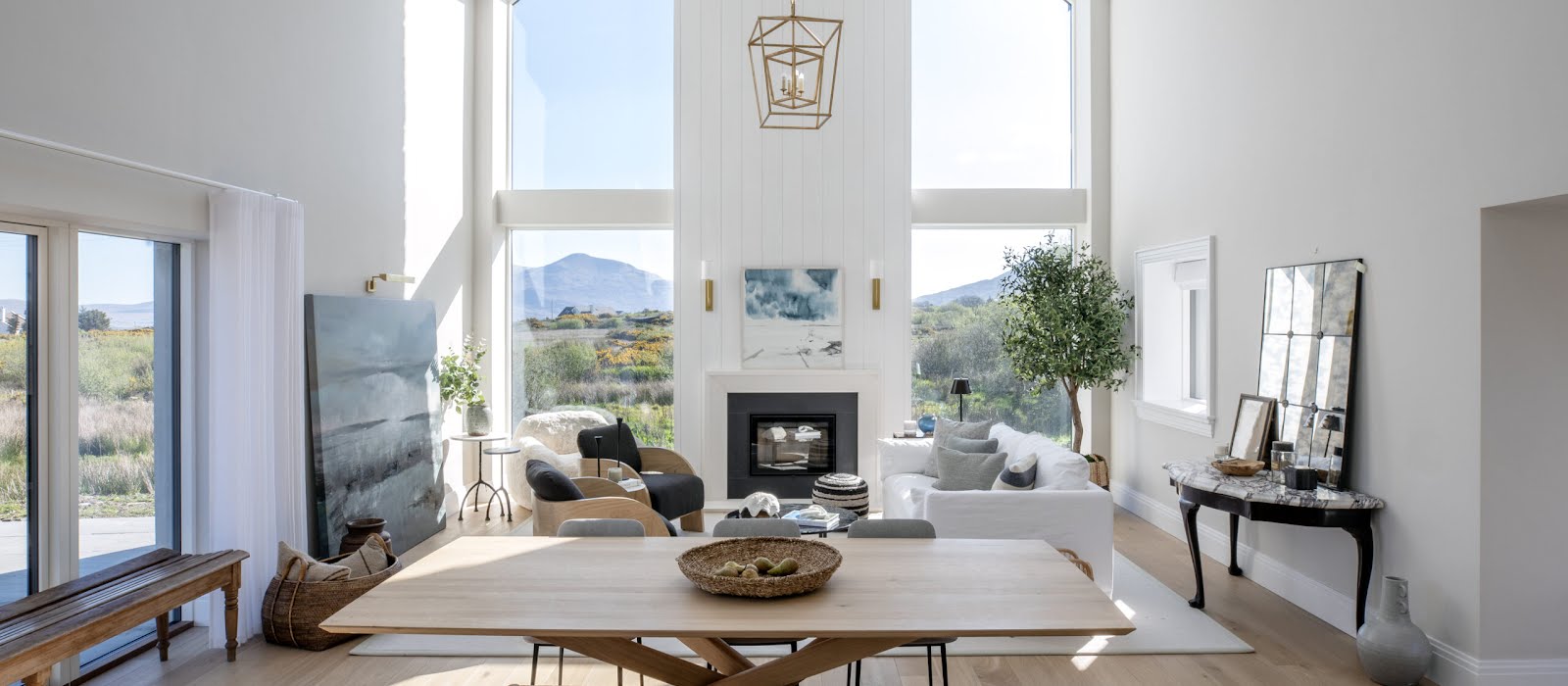 This stunning Connemara home makes the most of its incredible views with earthy tones and organic textures