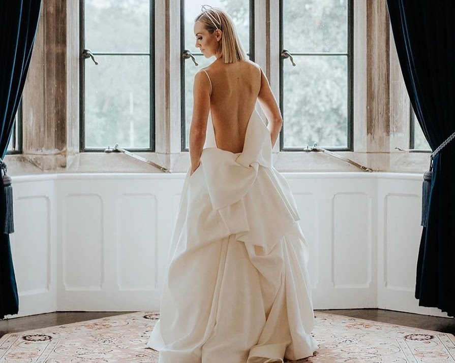 Kathryn Thomas’ custom wedding gown is your SS20 bridal inspiration