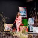 This Co Down home is full of bold colour and vibrant art