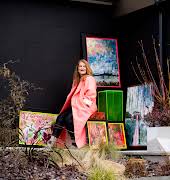 This Co Down home is full of bold colour and vibrant art
