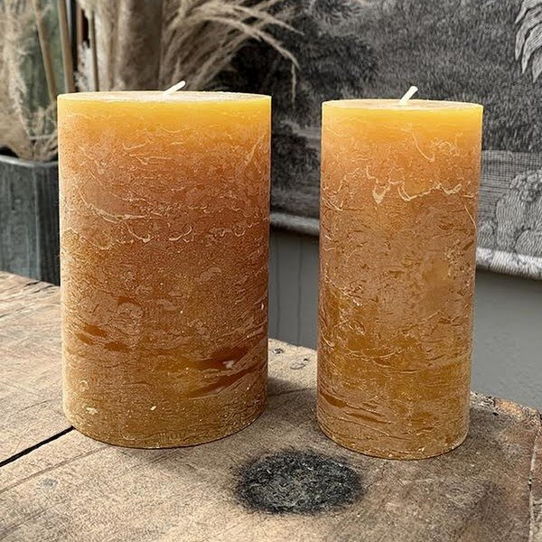 Macon rustic pillar candle, €12.95, Folkster