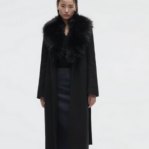 Long Premium Wool Blend Coat, €159, Zara