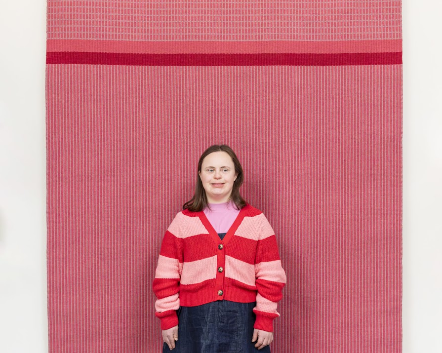 Irish artist Ellie Dunne has collaborated with Nordic Elements on a colourful rug