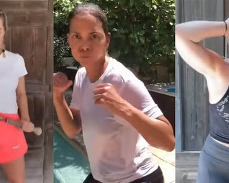 WATCH: Margot Robbie, Cameron Diaz and more take part in incredible fight challenge