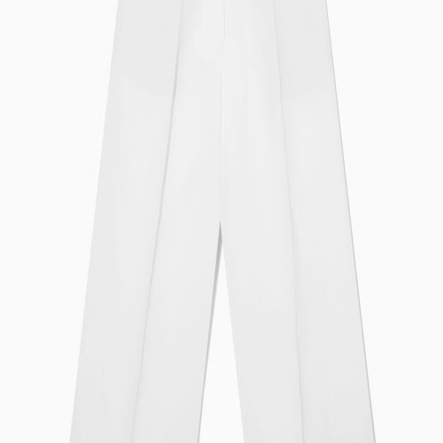 Cos High-Waisted Wide-Leg Linen-Blend Trousers, €115