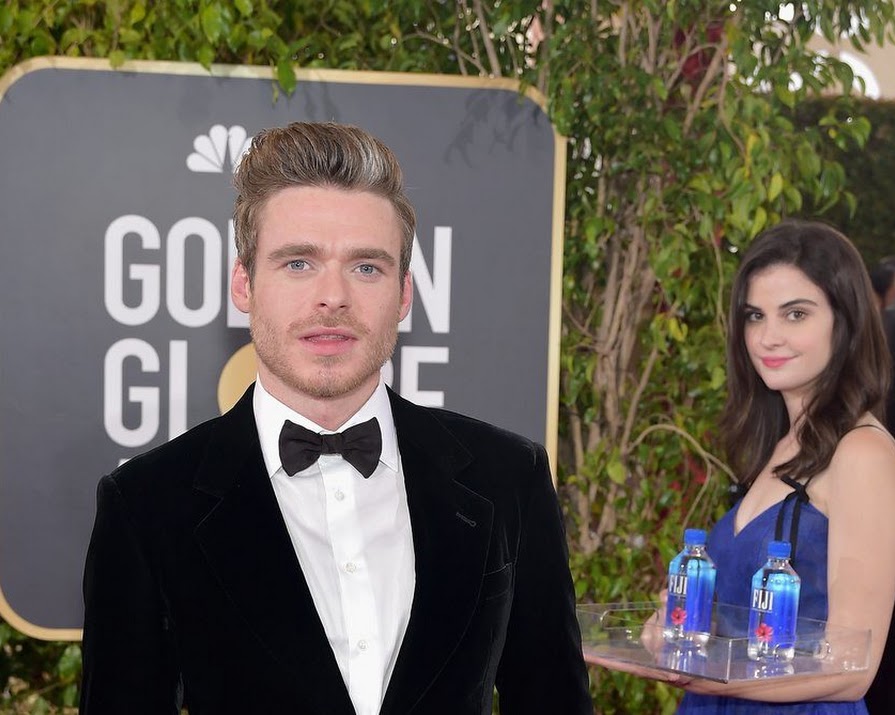 The Fiji Water Woman is the real star of this year’s Golden Globes
