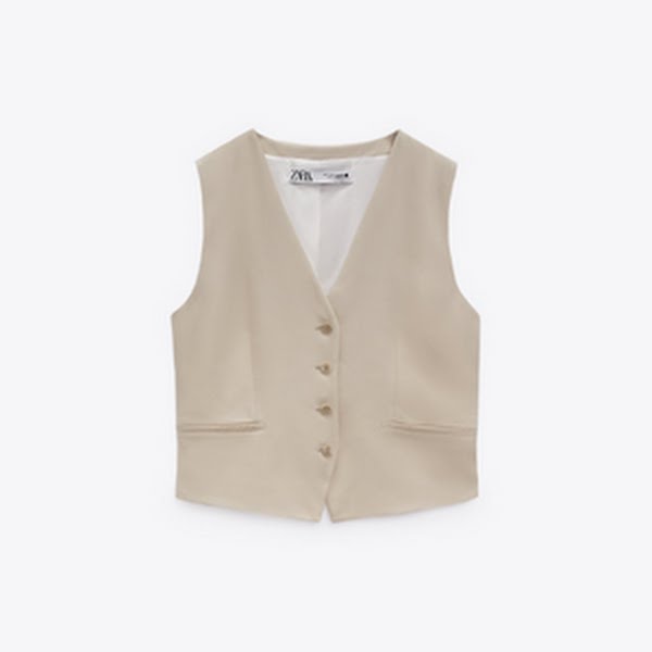Classic Waistcoat With Pockets, €49.95, Zara