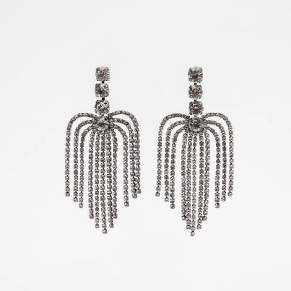 Zara Rhinestone Earrings, €12.95