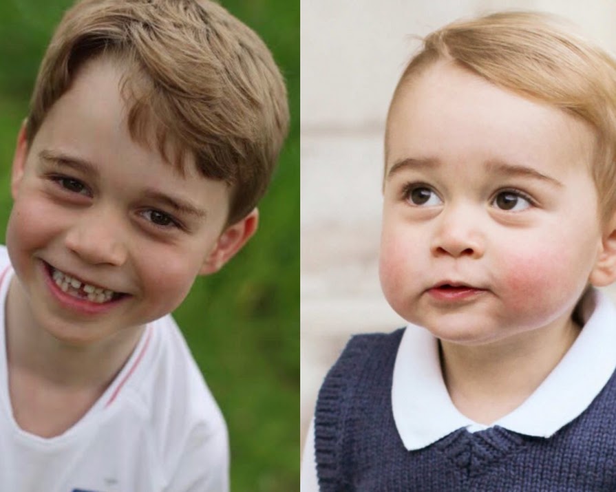 Kate Middleton shares new photos of Prince George on his birthday