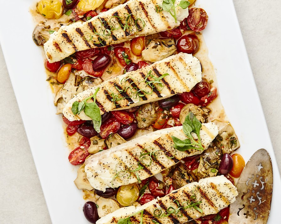 This Italian grilled halibut is a simple way to whip up a fish feast