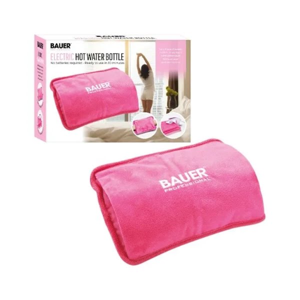 Bauer Rechargeable Pink Electrical Hot Water Bottle, €24.95