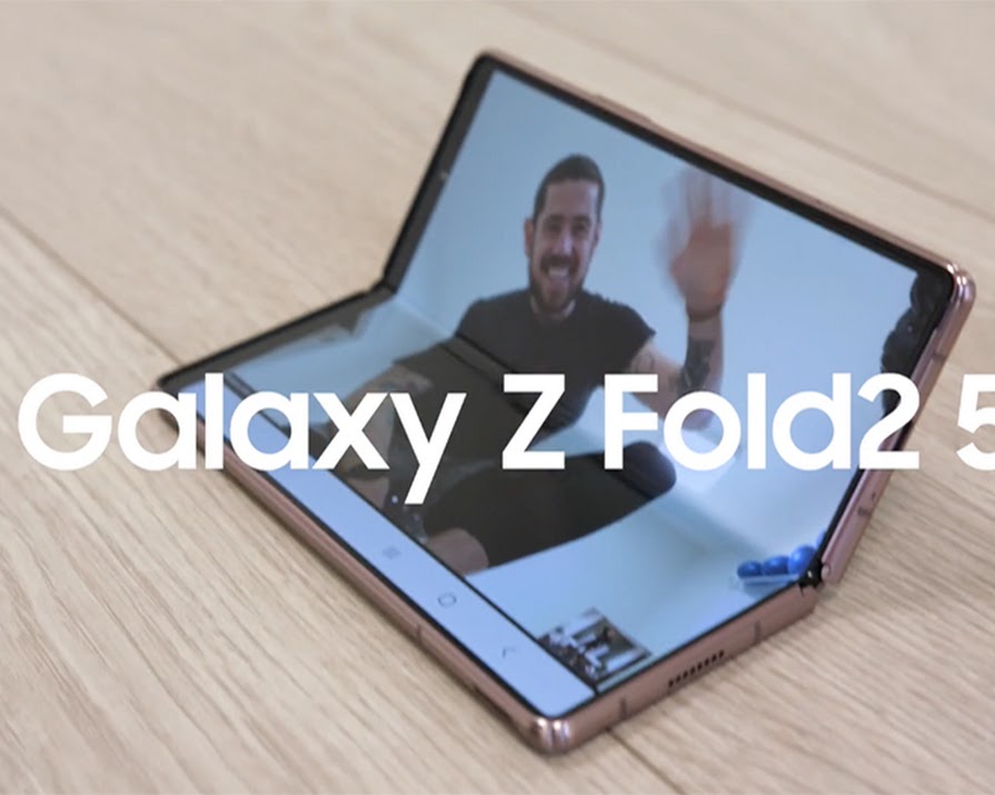 Irish industry leaders try out the new Samsung Galaxy Z Fold 2 5G