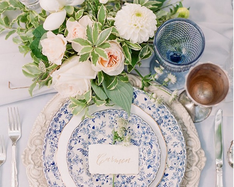 13 Table Settings To Whet Your Appetite For The Big Day