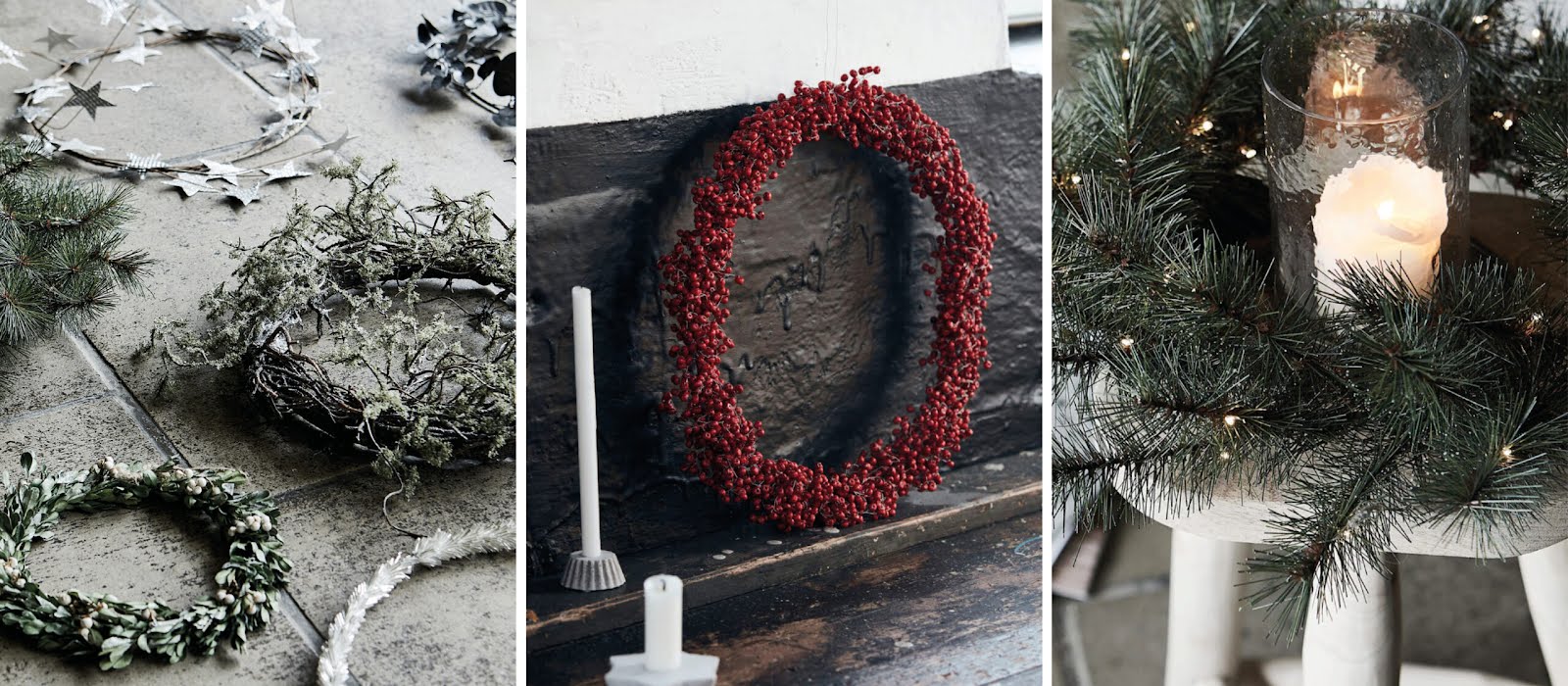 Winter wreaths you can use year after year