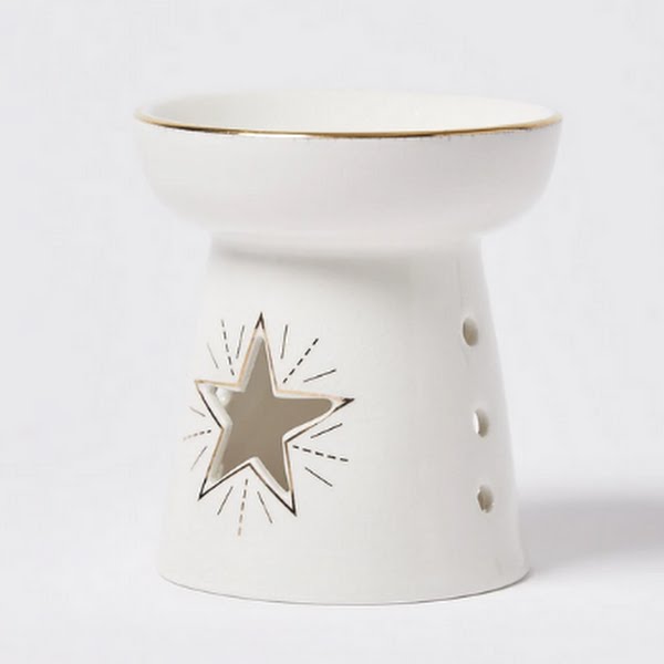 Oliver Bonas Shima Ceramic Star Oil Burner, €23.50