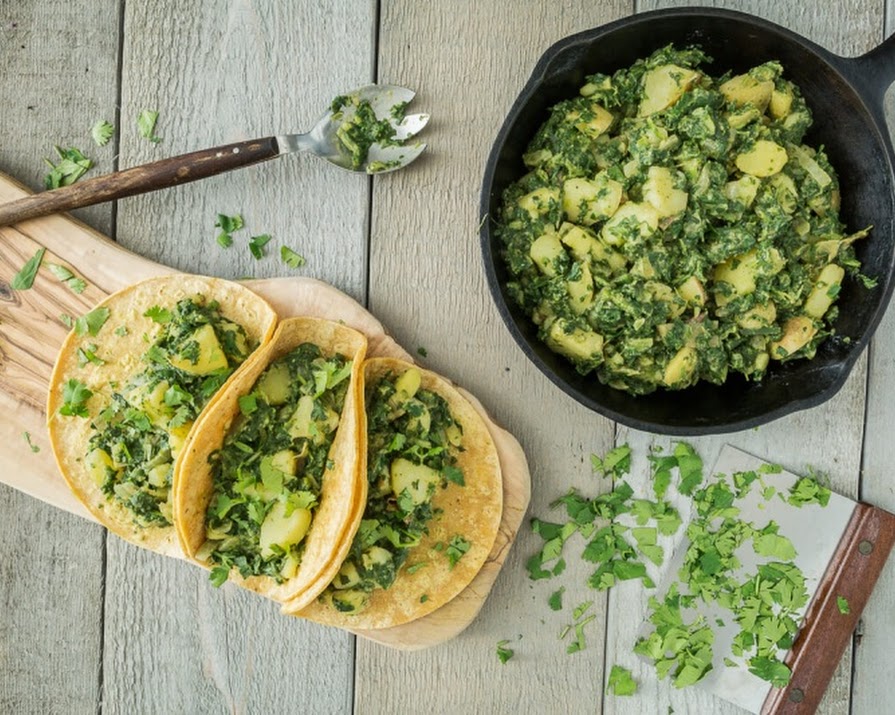 What to Cook Tonight: Spinach-Potato Tacos