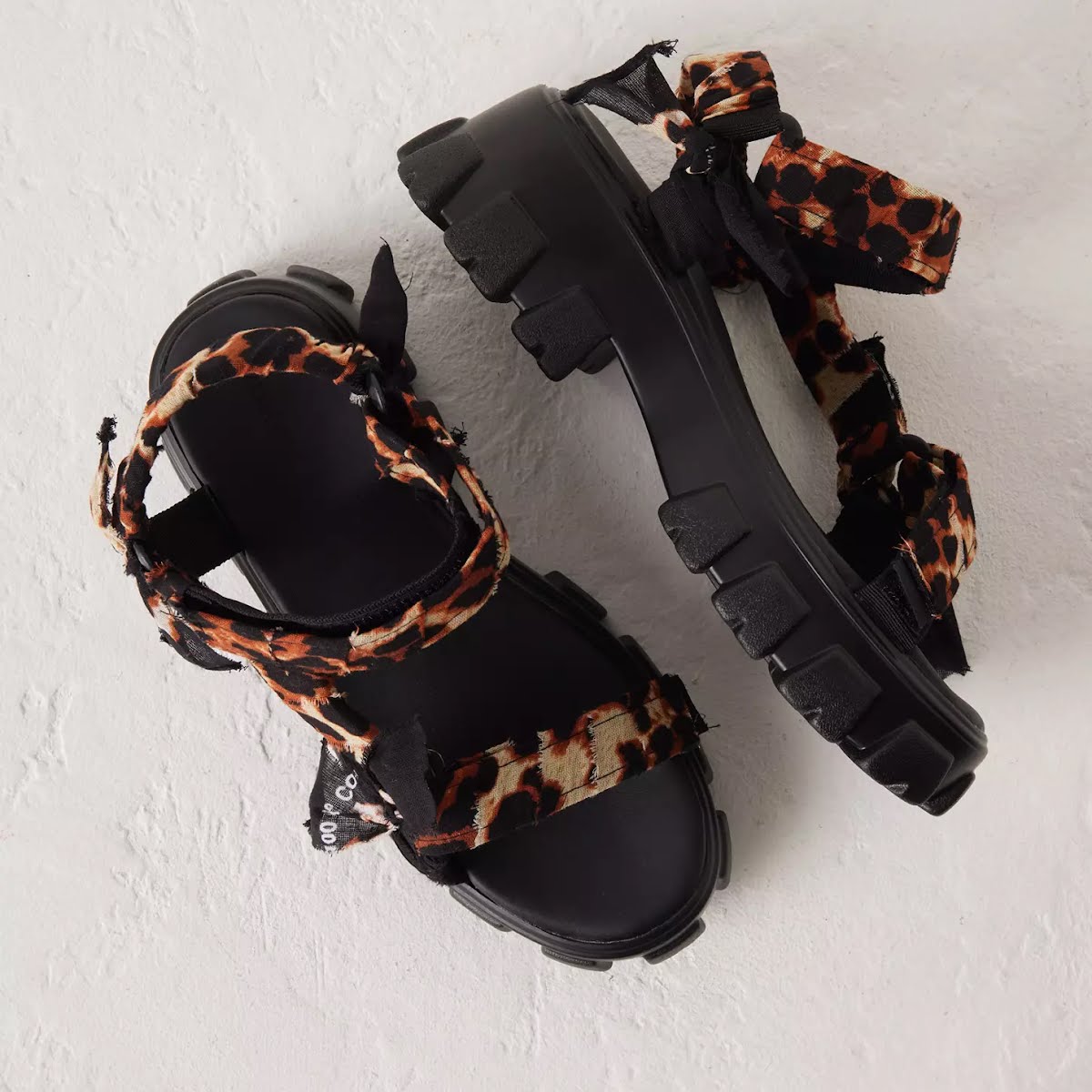 Anthropologie, Arizona Love Trekky Leopard Platform Sandals, €125