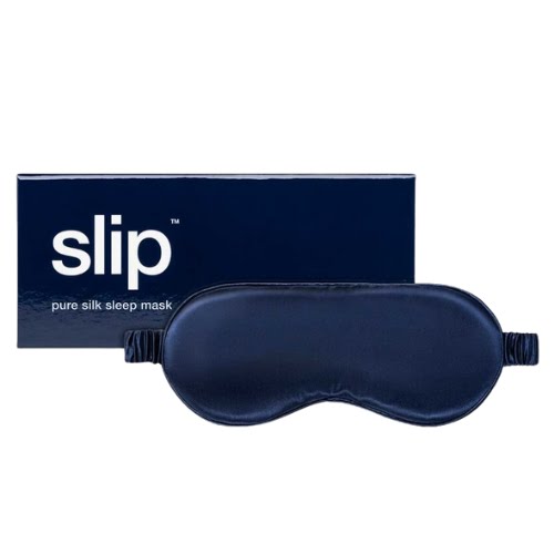 Slip Navy Silk Eye Mask, €55