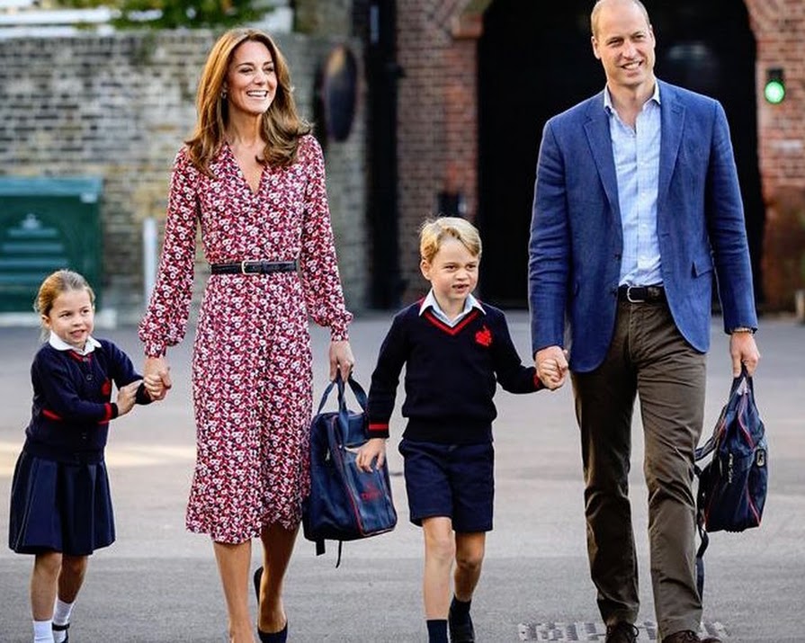 Watch: Princess Charlotte arrives for first day of Big School
