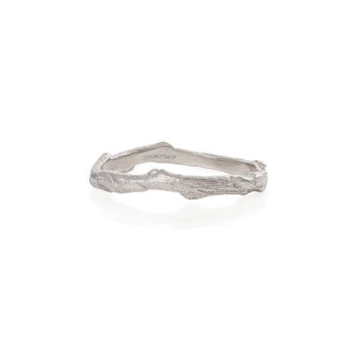 Hawthorn Twig 14k White Gold Infinity Ring, €599