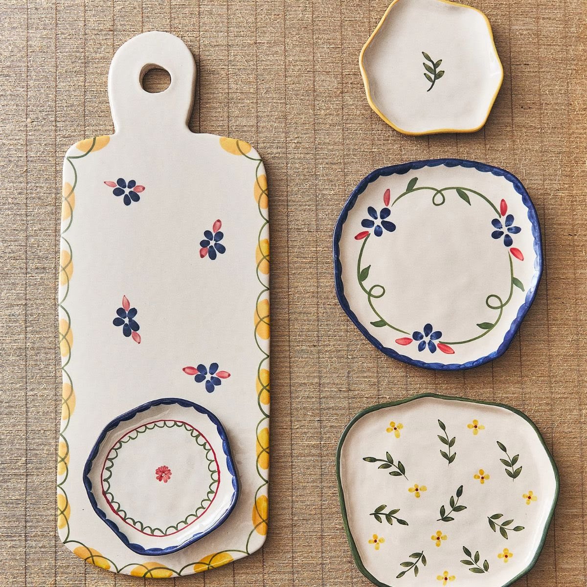 ZARA Home Floral Dinner Set, €7.99-€45.99