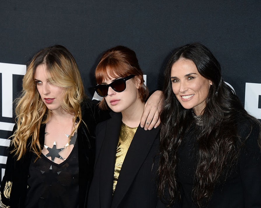 See All The Celebrities At The Saint Laurent Fashion Show