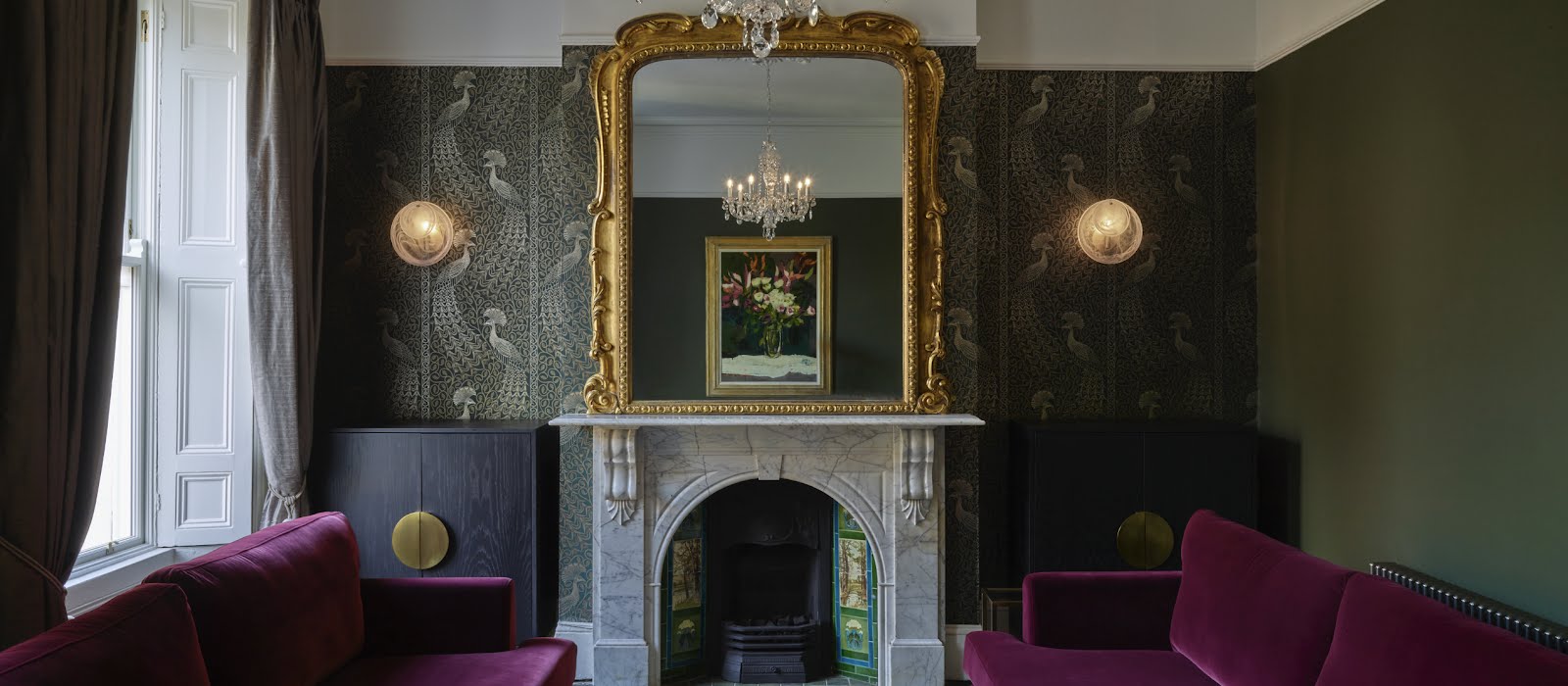 Before and after: this Victorian Rathgar home has been transformed into a sumptuous, jewel-toned dream