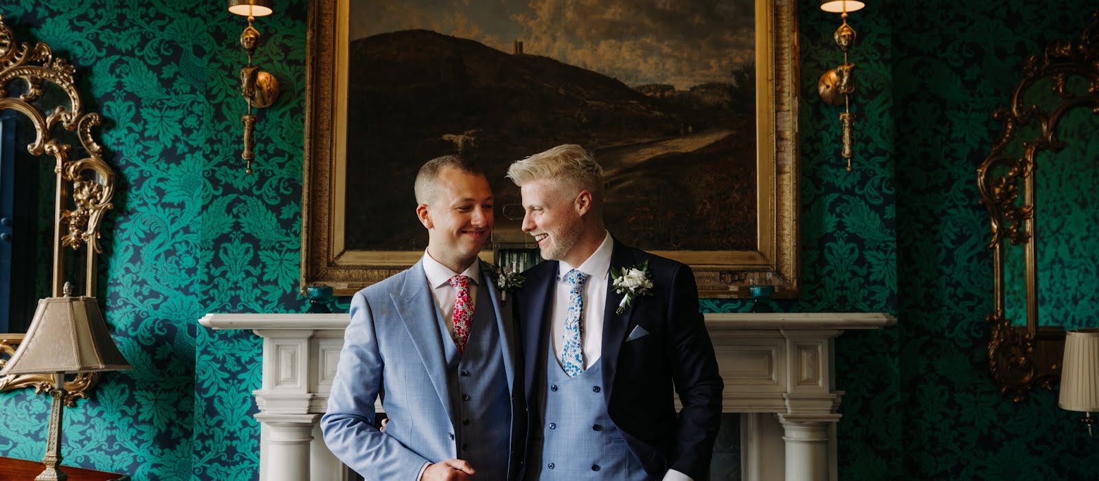 Real Weddings: James and Lewis wed in a secret garden in Co Meath