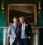 Real Weddings: James and Lewis wed in a secret garden in Co Meath