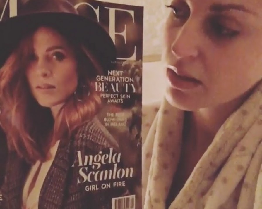 Watch: Amy Huberman Caught In Bed With Our September Cover Girl