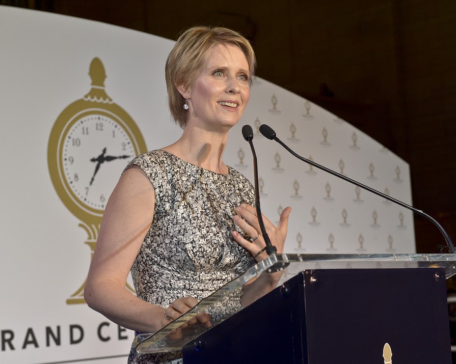 It’s Cynthia Nixon, not Miranda Hobbes, who is running for governor of New York