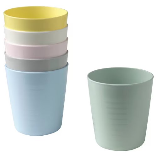 Ikea Kalas Mixed Colour Mugs, €1.50