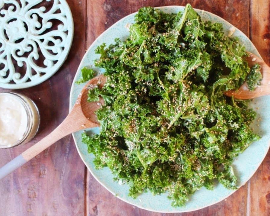 Sesame Crunchy Kale Salad