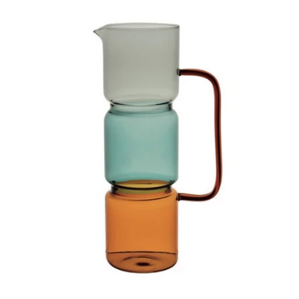 Glass jug, €45