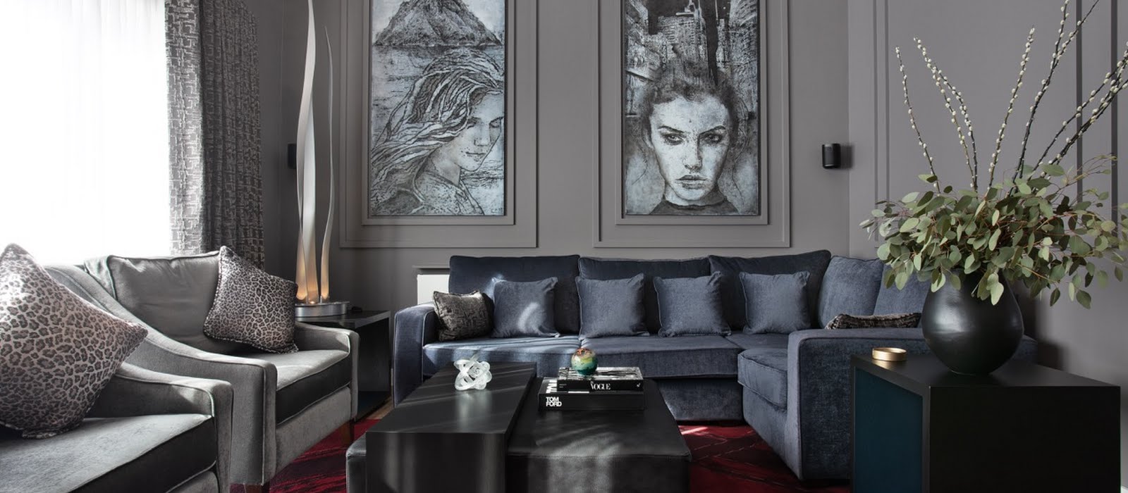 This Enniskerry home is full of opulent, moody glamour