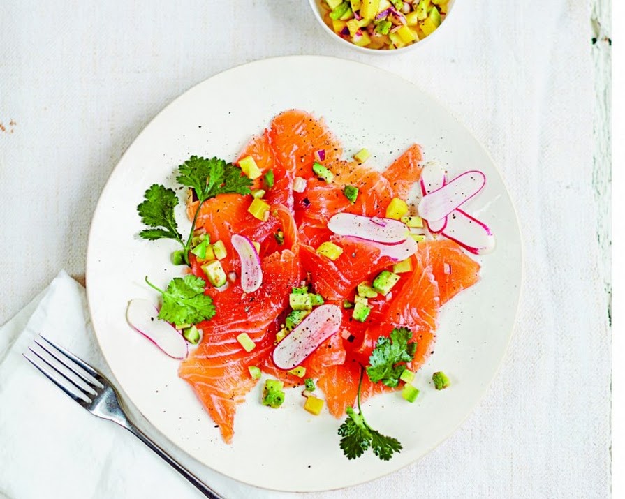 What to Make: Cured Salmon with Avocado Salsa