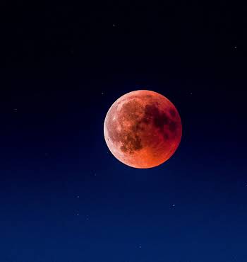 Super Flower Blood Moon Lunar Eclipse