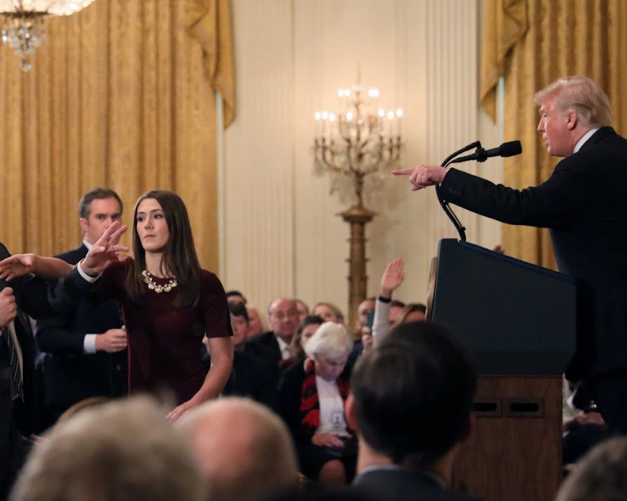 This is why everyone’s talking about Donald Trump and Jim Acosta today