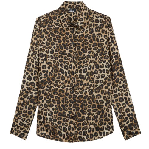 Leopard Print Silk Shirt, €147